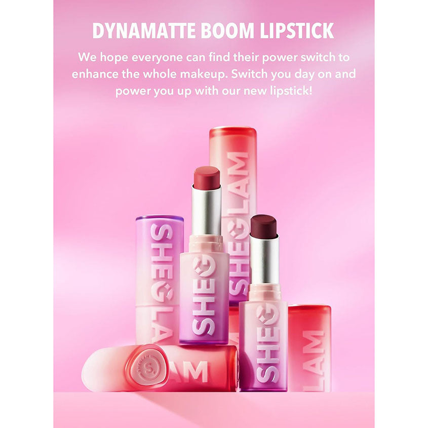 Dynamatte Boom Long-Lasting Matte Lipstick