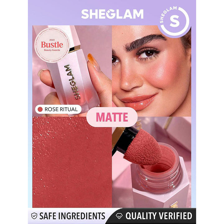 Color Bloom Liquid Blush Matte Finish