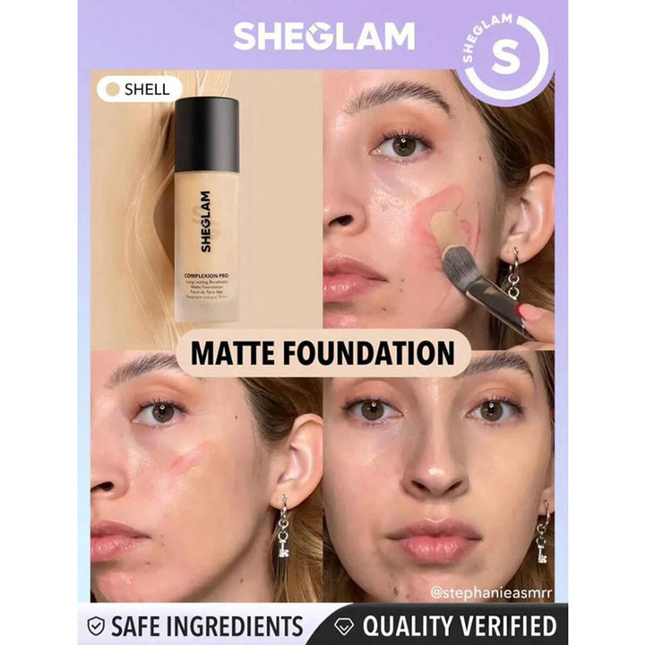 Complexion Pro Long Lasting Breathable Matte Foundation