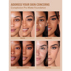 Complexion Pro Long Lasting Breathable Matte Foundation