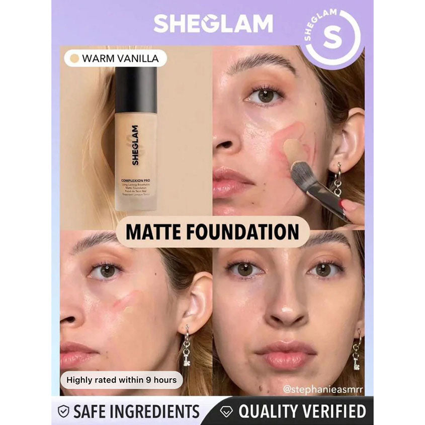 Complexion Pro Long Lasting Breathable Matte Foundation
