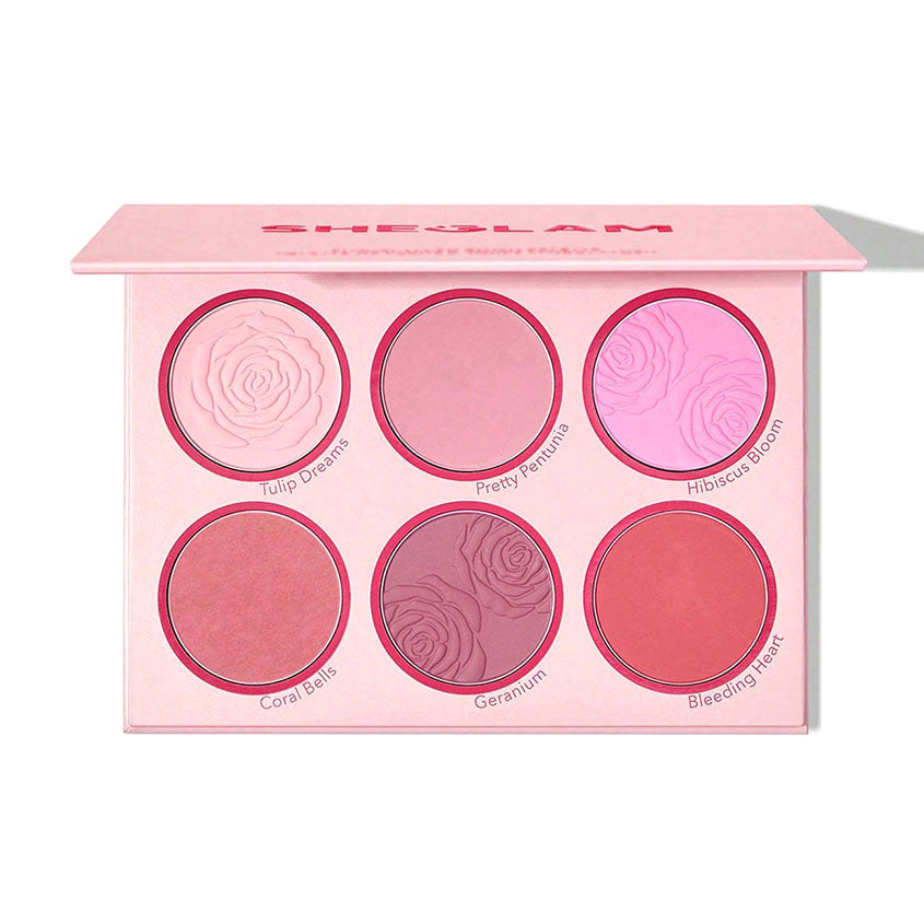 SHEGLAM FLORAL FLUSH BLUSH PALETTE-BLUSHING BOUQUET – متجر إلكتروني