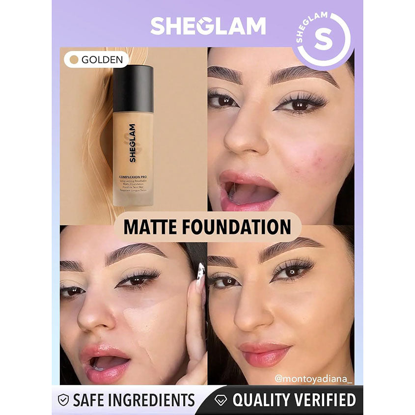 Complexion Pro Long Lasting Breathable Matte Foundation