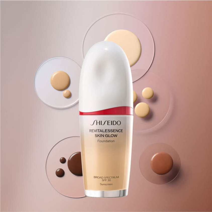 REVITALESSENCE SKIN GLOW FOUNDATION SPF30, 250 SAND 30ML