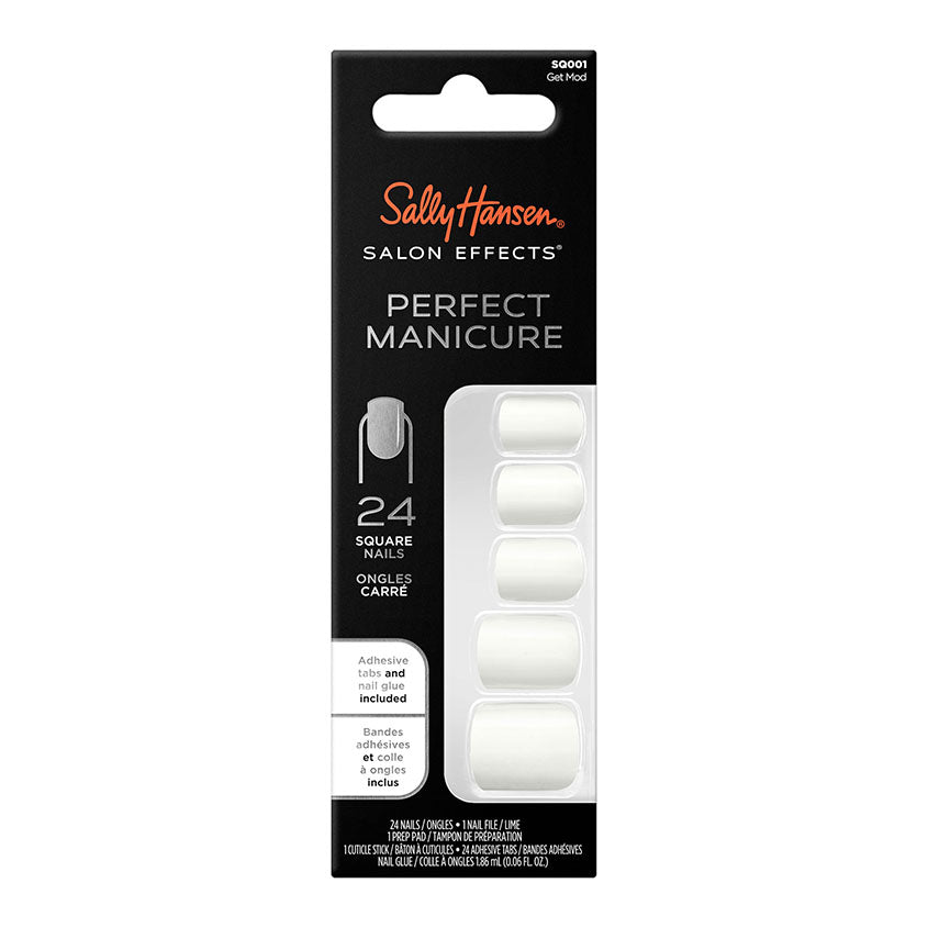 SALLY HANSEN SE ARTIFICIAL NAIL D2 PINK CLAY SQUARE