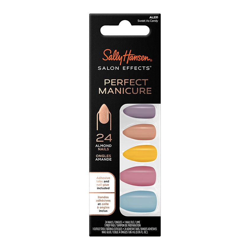 SALLY HANSEN SE ARTIFICIAL NAIL D16 SWEET AS CANDY ALMOND – buy online