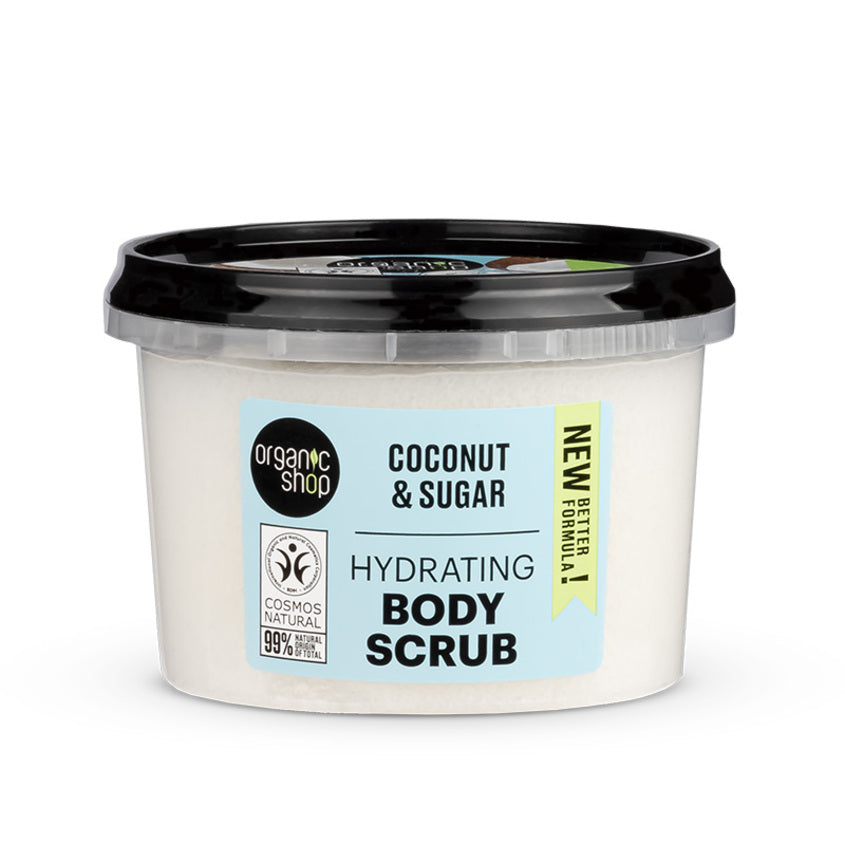 ORGANIC SHOP OS Hydrating Body Scrub Coconut, 250 ml – buy online