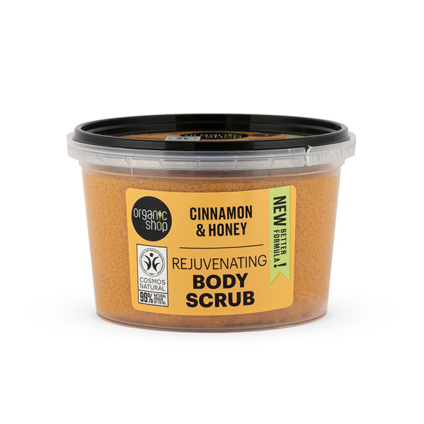 ORGANIC SHOP OS Rejuvenating Body Scrub Cinnamon, 250 ml – buy online