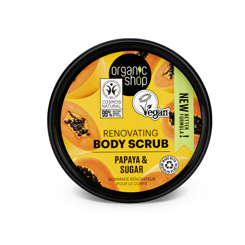 ORGANIC SHOP OS Renovating Body Scrub Papaya, 250 ml