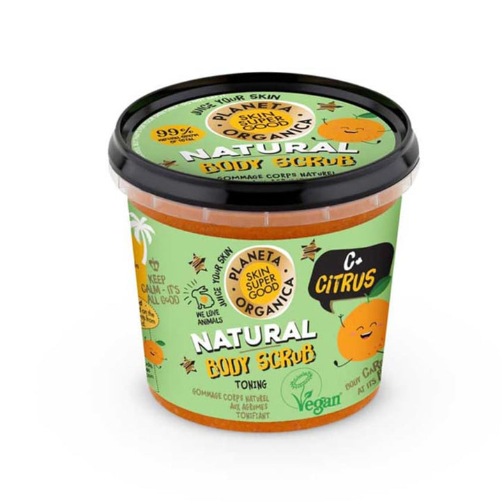 SKIN SUPER GOOD Natural Body Scrub, C+Citrus, 360 ml