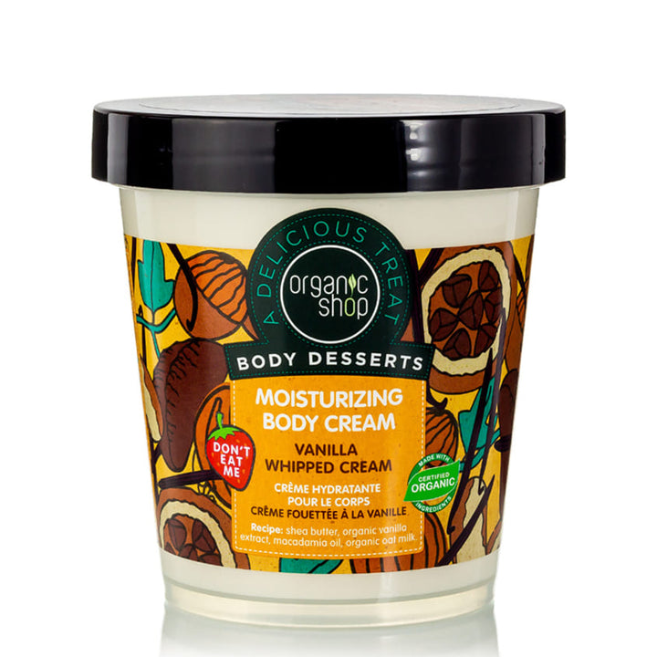 Body Desserts Moisturizing Body Cream Vanilla Whipped Cream