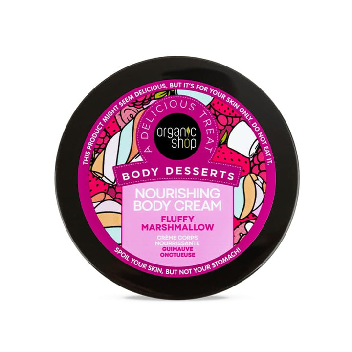 Organic Shop Body Desserts Nourishing Body Cream Fluffy Marshmallow, 450 ml