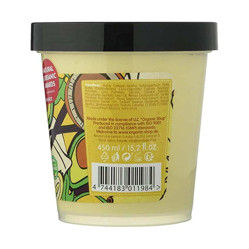 Organic Shop Body Dessert Banana Milkshake Repairing Body Cream, 450 ml – شراء أونلاين