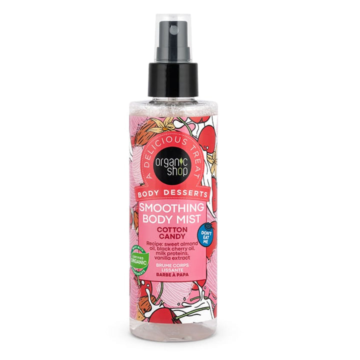 Body care Organic Shop Body Desserts Smoothing Body Mist Cotton Candy, 200 ml