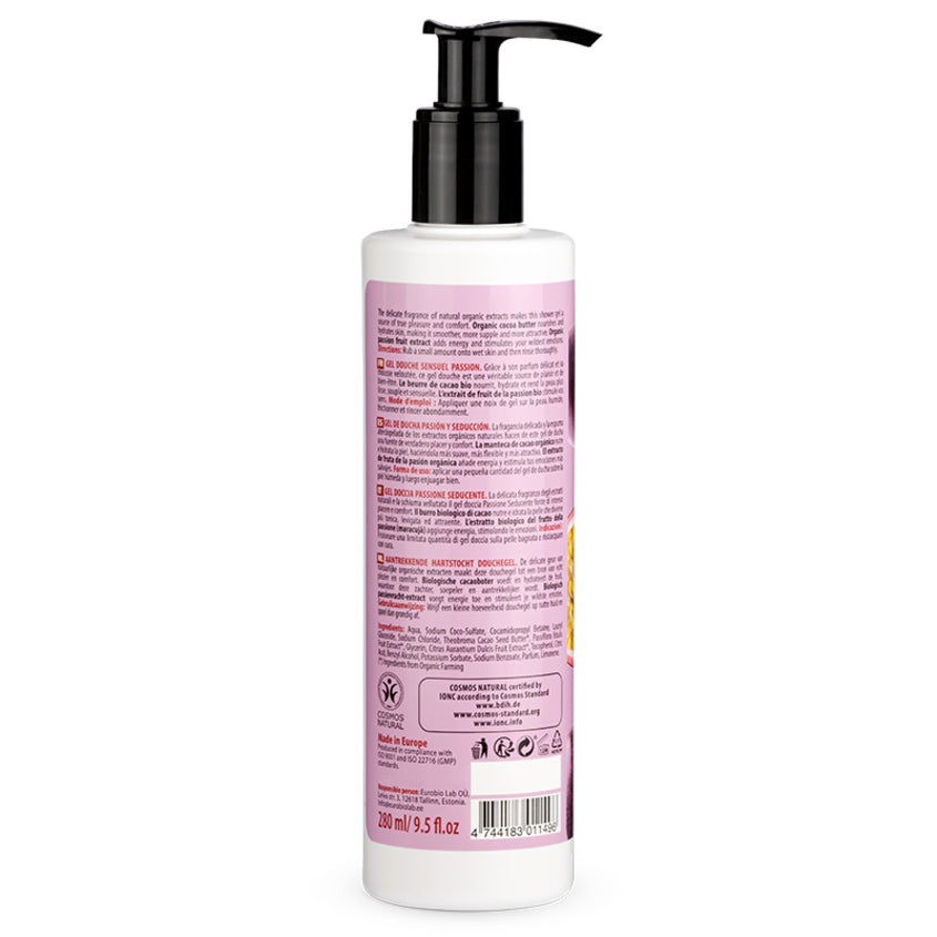 ORGANIC SHOP OS Passion Alluring Shower Gel Passion fruit and cocoa, 280 ml