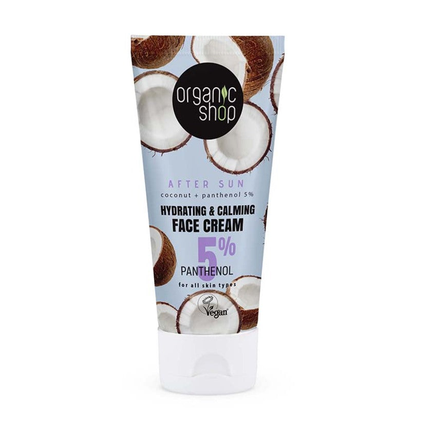 ORGANIC SHOP OS Sun. After Sun hydrating & calming Face Cream, 50 ml