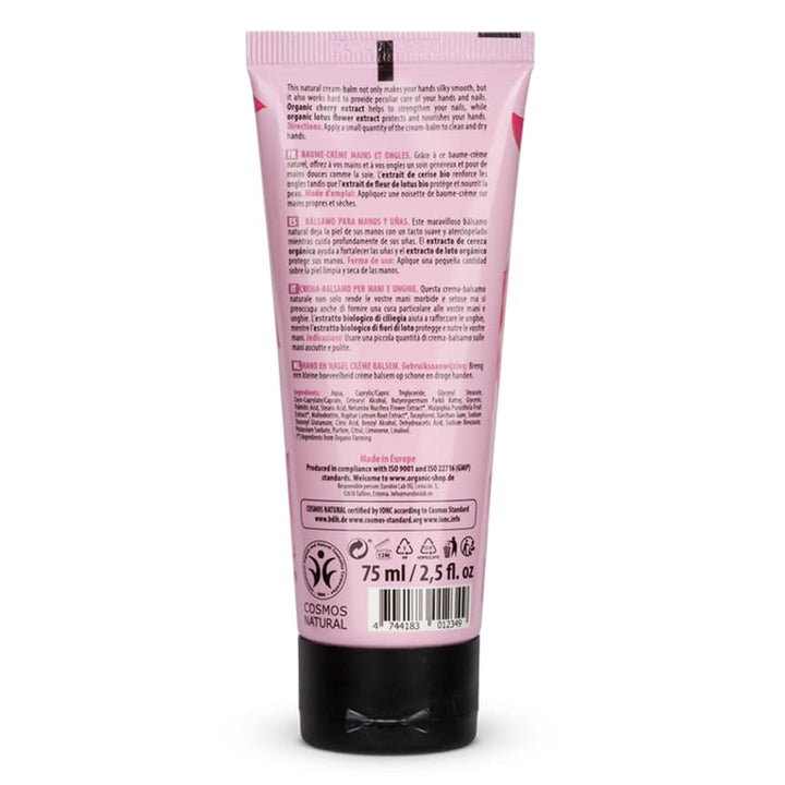OS Hand & Nail Cream-Balm Cherry and Lotus, 75 ml
