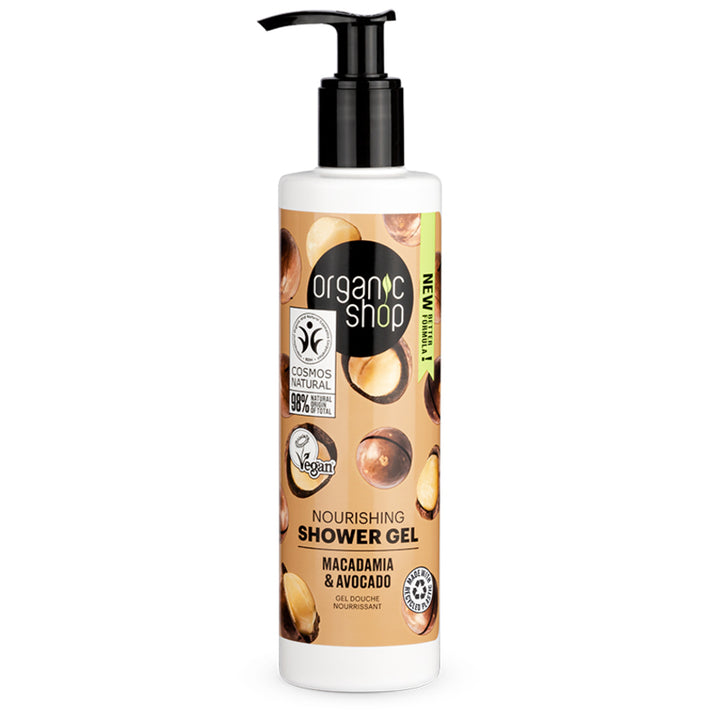 OS Nourishing Shower Gel Macadamia and Avocado, 280 ml