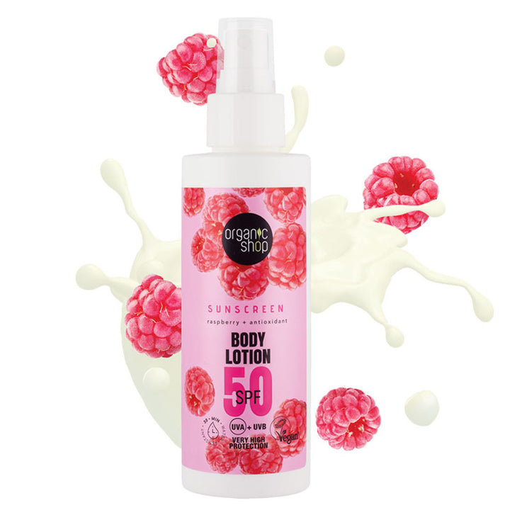 OS Sun. Sunscreen Body Lotion 50 SPF, 150 ml