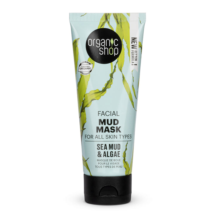 OS FACIAL MUD MASK FOR ALL SKIN TYPES SEA MUD AND ALGAE, 75 ML