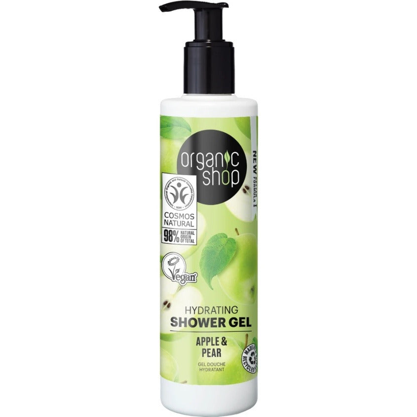 ORGANIC SHOP HYDRATING SHOWER GEL APPLE AND PEAR, 280 ML