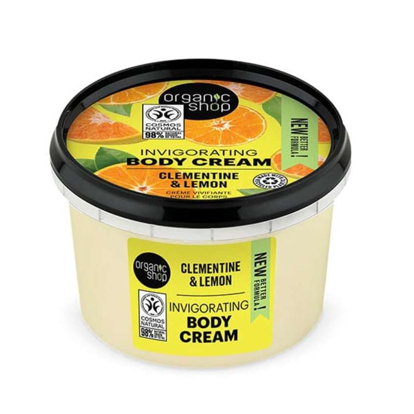 Invigorating Body Cream Clementine And Lemon