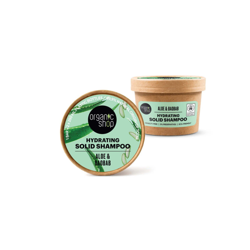 Hydrating Solid Shampoo Aloe And Baobab