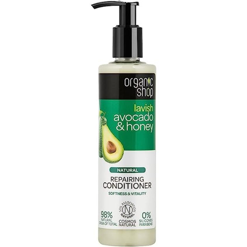 ORGANIC SHOP AVOCADO AND HONEY SHAMPOO, 280 ML