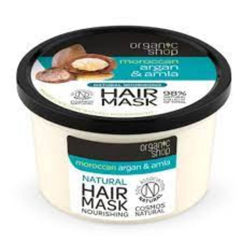 ORGANIC SHOP ARGAN AND AMLA HAIR MASK, 250 ML