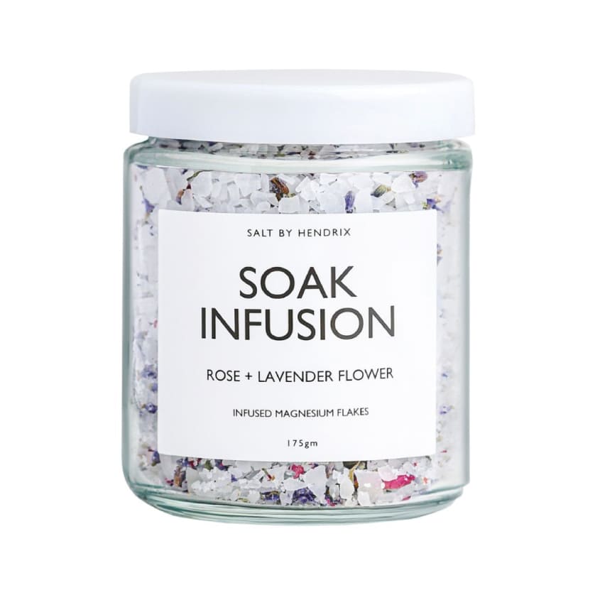 SALT BY HENDRIX SOAK INFUSION ROSE+HEATHERFLOWER 175G