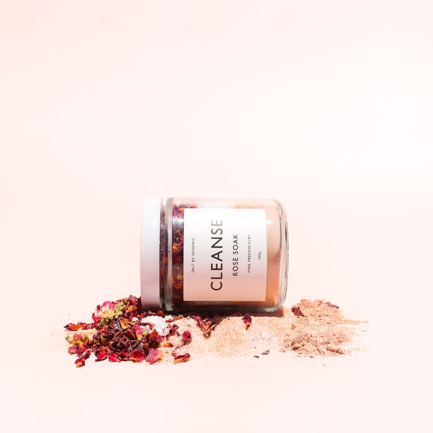 SALT BY HENDRIX CLEANSE ROSE ROSE+PINK CLAY 200G – buy online