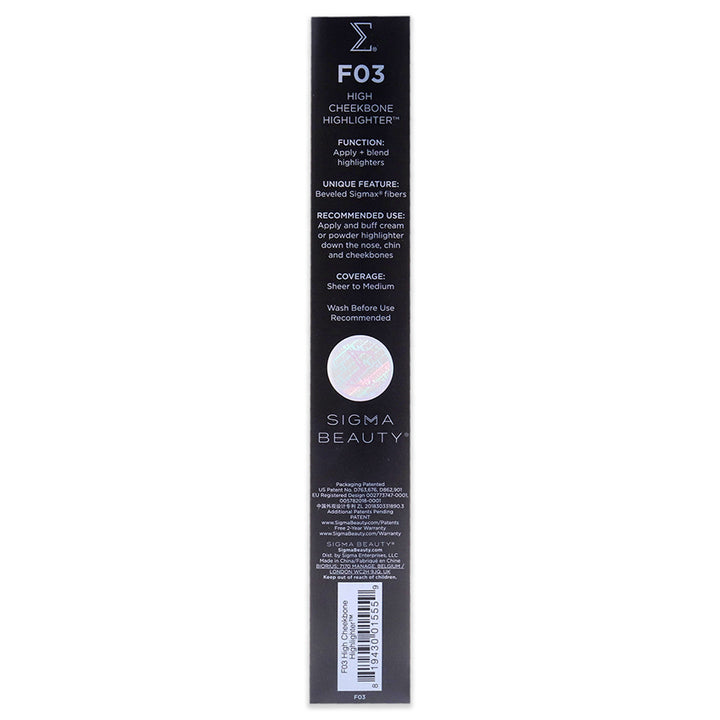 High Cheekbone Highlighter Brush F03