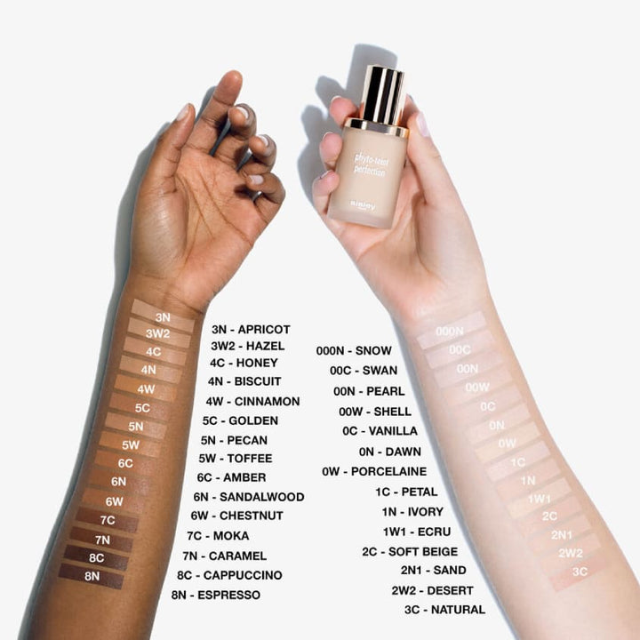 PHYTO TEINT PERFECTION FOUNDATION 00W SHELL 30ML