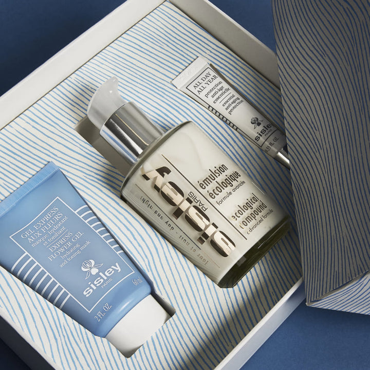 SET(FACE EMULSION 125 ML, FACE GEL 10 ML, FACE CREAM 10 ML, EYE CONTOUR MASK 2 ML)