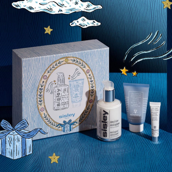 SET(FACE EMULSION 125 ML, FACE GEL 10 ML, FACE CREAM 10 ML, EYE CONTOUR MASK 2 ML)