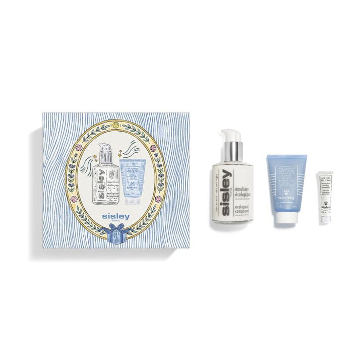 SET(FACE EMULSION 125 ML, FACE GEL 10 ML, FACE CREAM 10 ML, EYE CONTOUR MASK 2 ML)