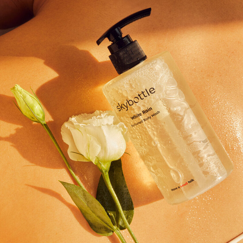 SKYBOTTLE WHITE RAIN PERFUMED BODY WASH 300ML