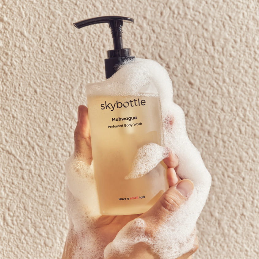 SKYBOTTLE MUHWAGUA PERFUMED BODY WASH 300ML – صورة 5