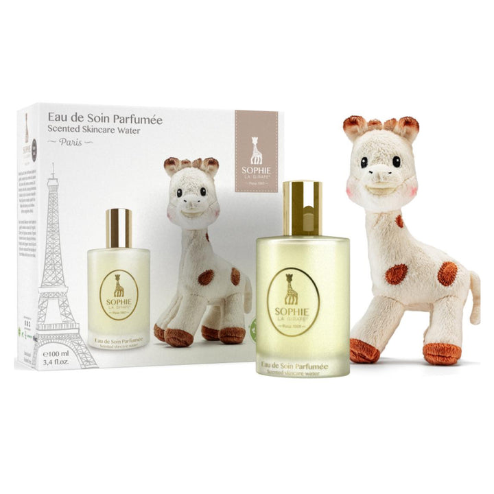 GIFT SET (SOPHIE LA GIRAFE EAU DE SOIN 100ML+SOPHIE JOUET DOUX 17CM)