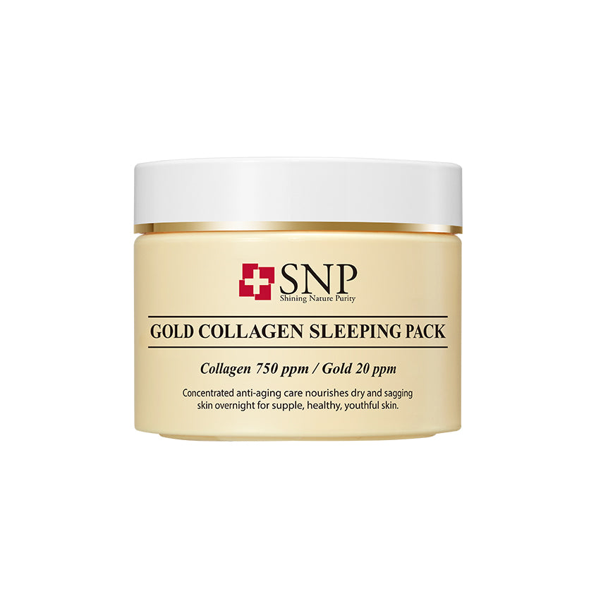 SNP Gold Collagen Sleeping Pack 100g – photo 5