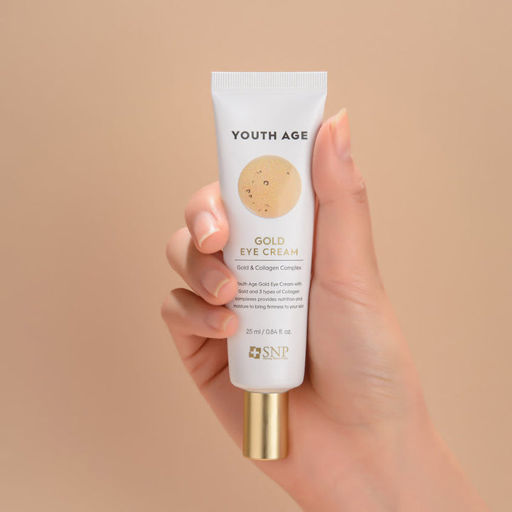 Youth Age Moisturizing Eye Cream with Gold