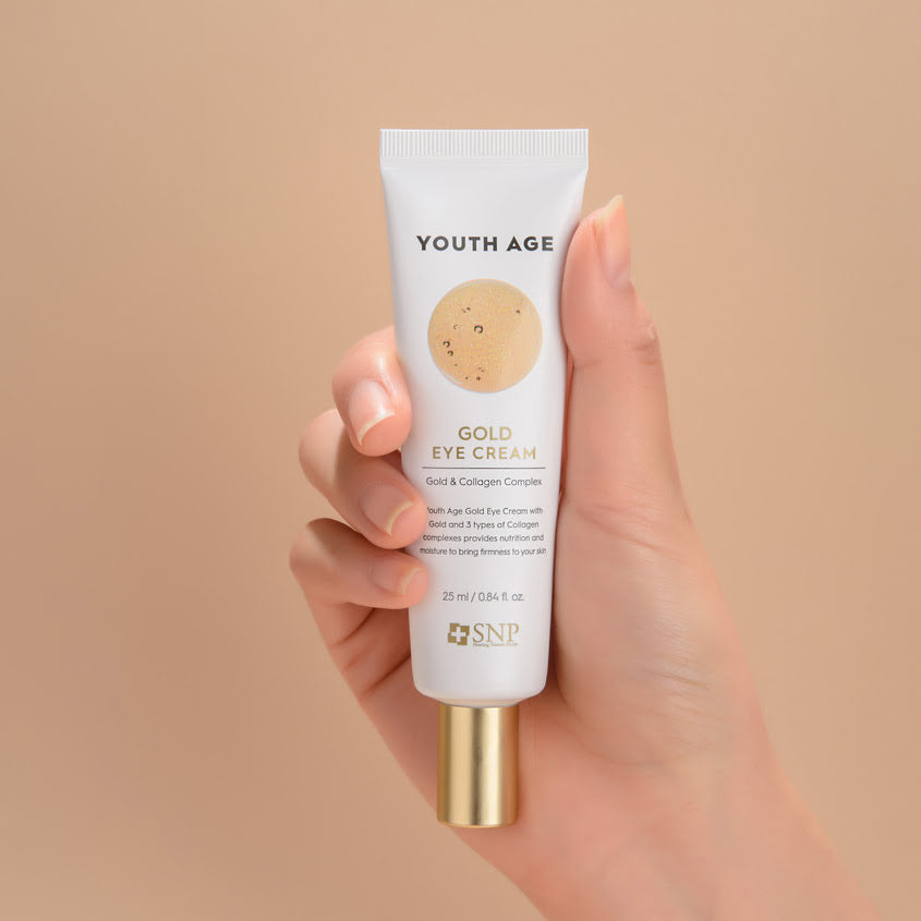 Youth Age Moisturizing Eye Cream with Gold