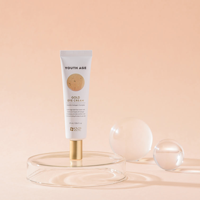 Youth Age Moisturizing Eye Cream with Gold