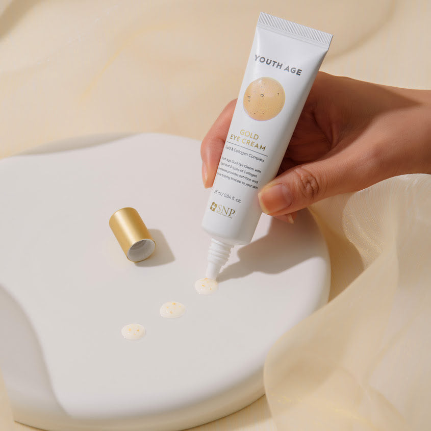Youth Age Moisturizing Eye Cream with Gold