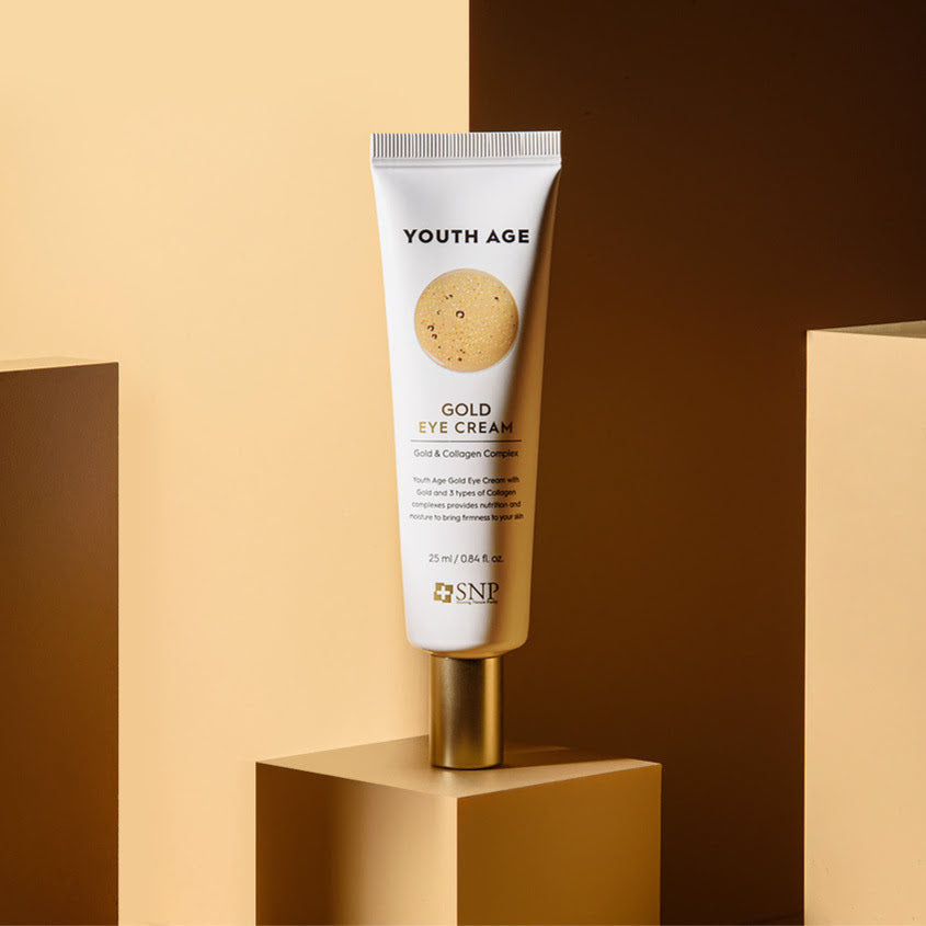 Youth Age Moisturizing Eye Cream with Gold
