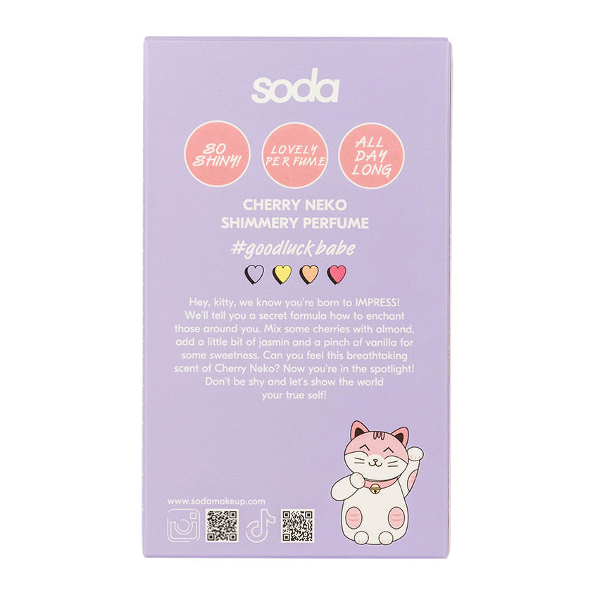 Cherry Neko Shimmery Perfume #goodluckbabe