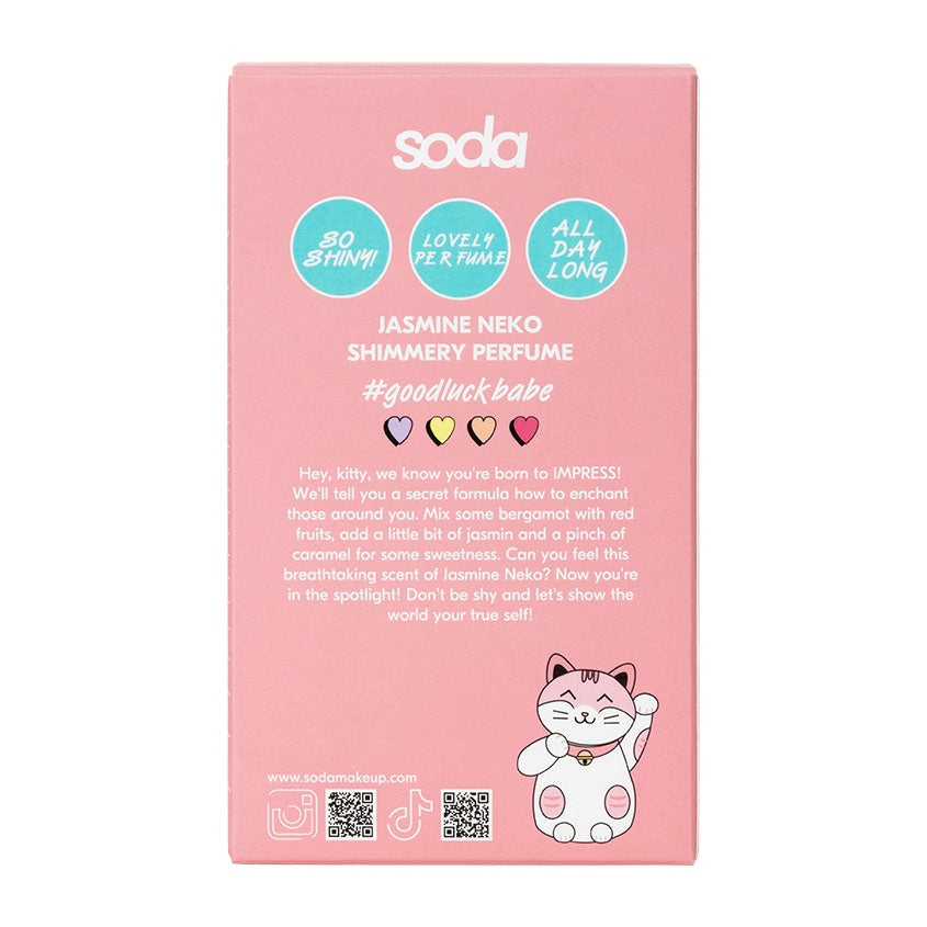 Jasmine Neko Shimmery Perfume #goodluckbabe