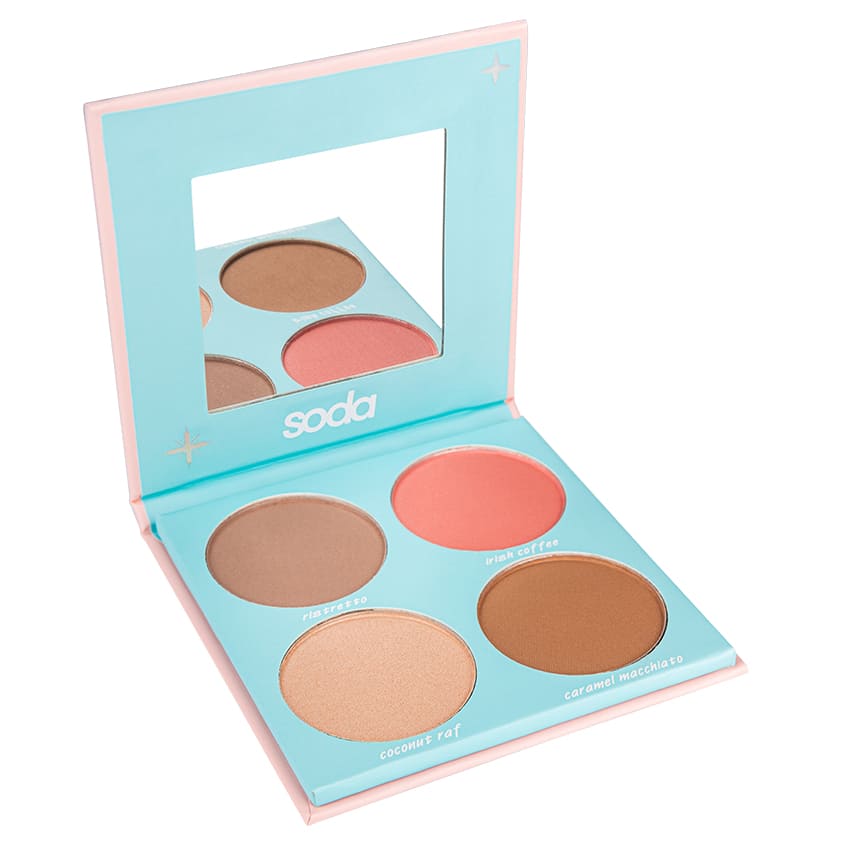 SODA COFFEE MAGIC FACE PALETTE #coffetime 001 16g – buy online