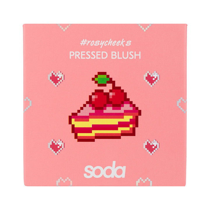 Face blush PRESSED BLUSH #rosycheeks 101 CHERRY CAKE 9g