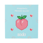 SODA PRESSED BLUSH #rosycheeks 103 PERFECT PEACH 9g